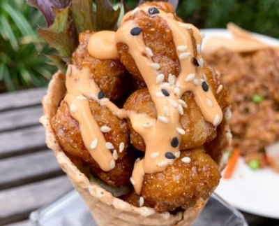 P’Nut’s Chick’n In A Cone: What Instagram Dreams Are Made Of