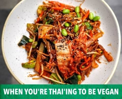 When You’re Thai’ing To Be Vegan.