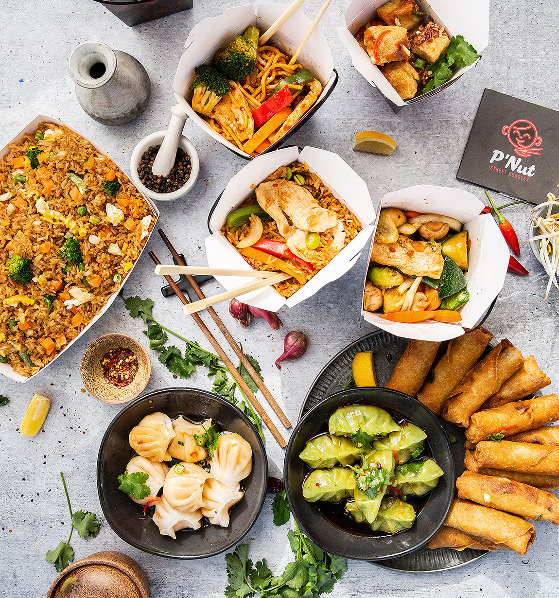 Asian & Thai Food Catering P'Nut Street Noodles