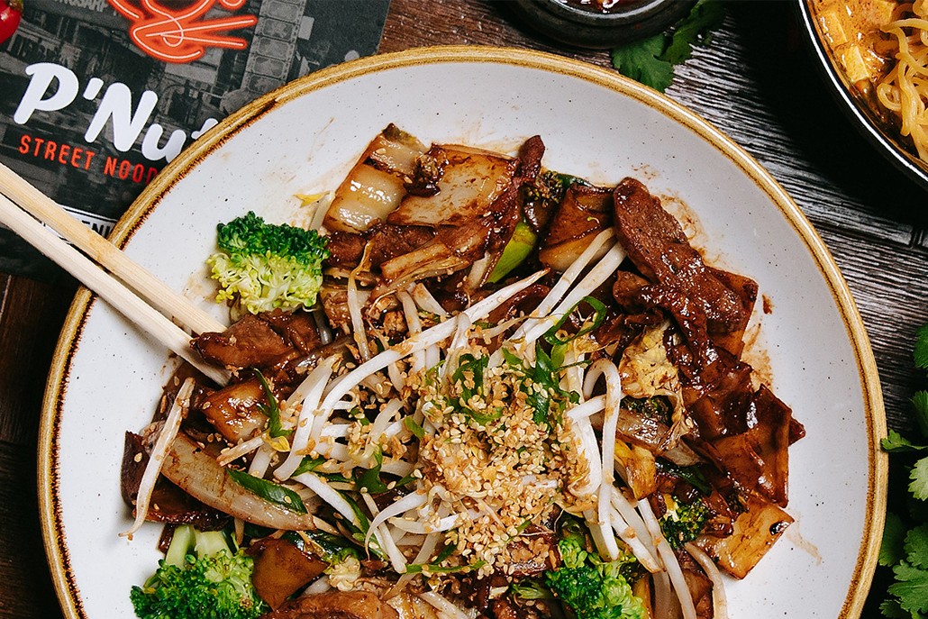 Hoisin duck noodles