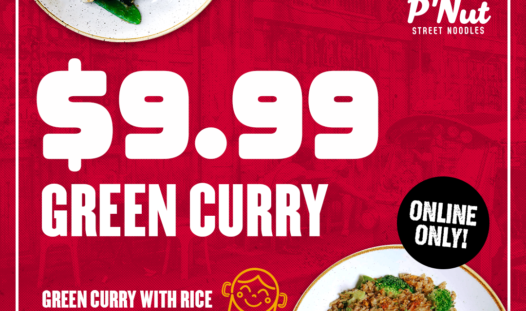$9.99 Thai Green Curry for Thai New Year