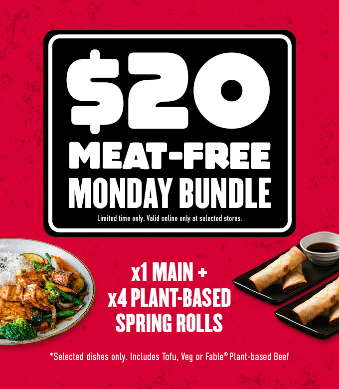 $20 Meat Free