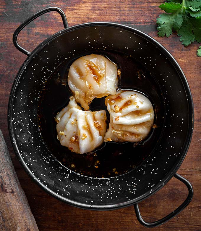 prawn dumplings