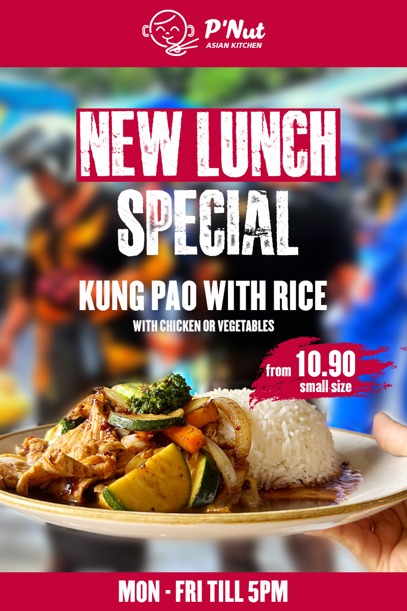 Kung pao lunch special
