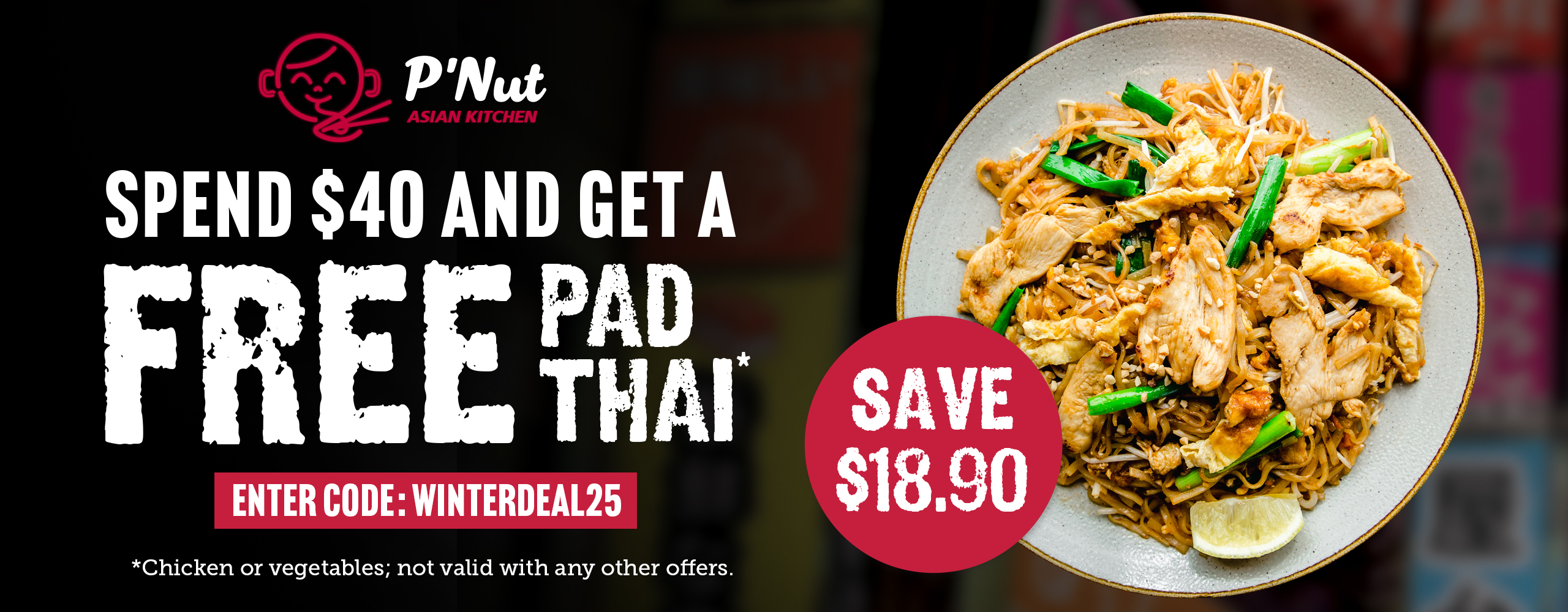 Free Pad Thai
