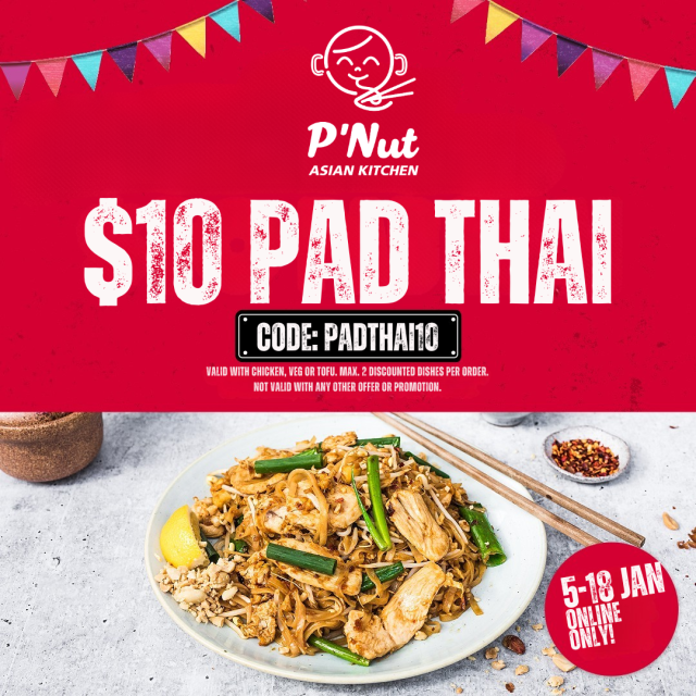 Enjoy Pad Thai for Just $10