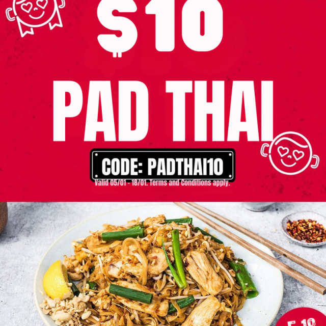 $10 Pad Thai