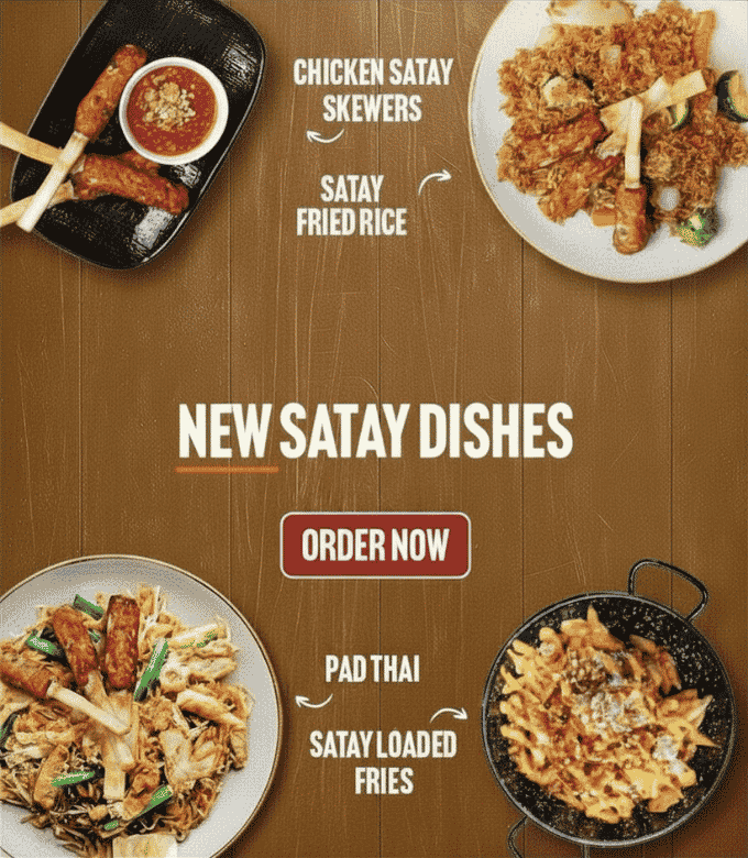 New Satay Dishes